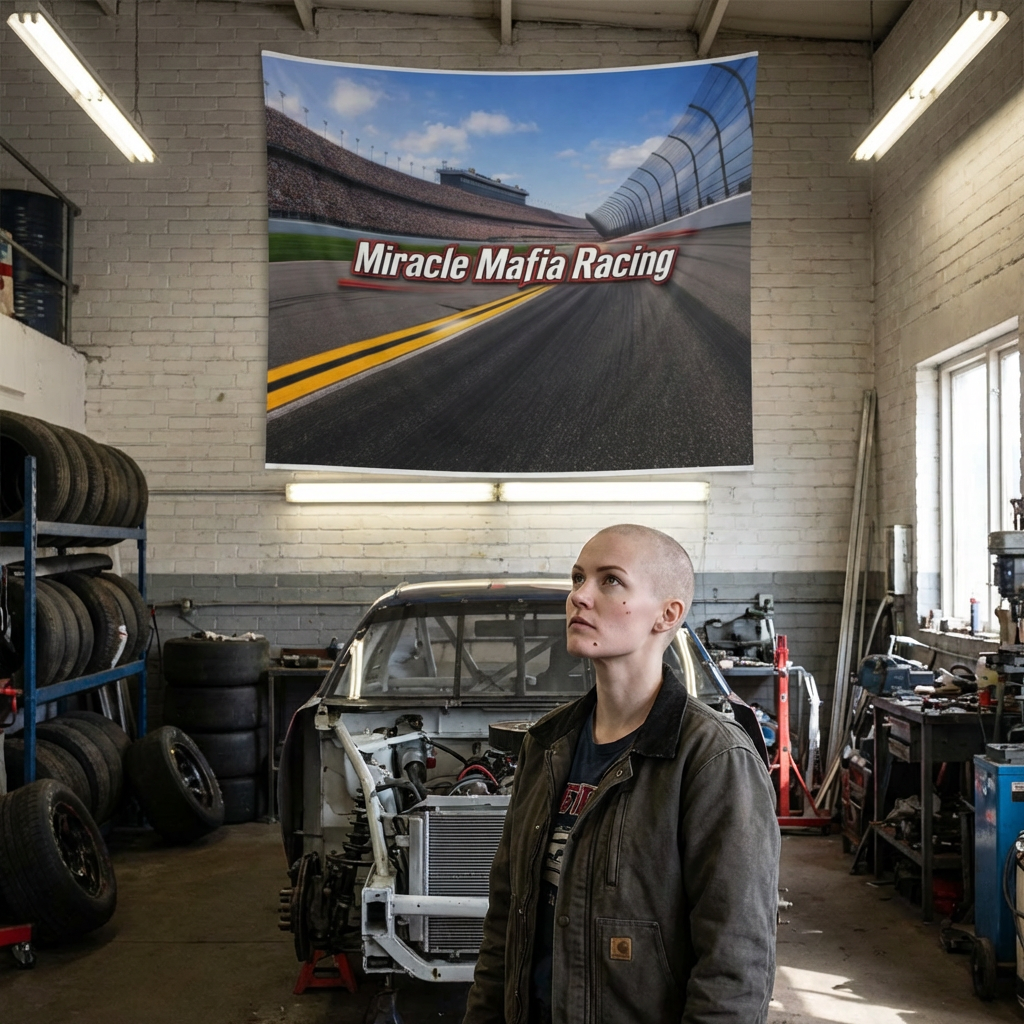 Miracle Mafia Racing Indoor Wall Tapestry