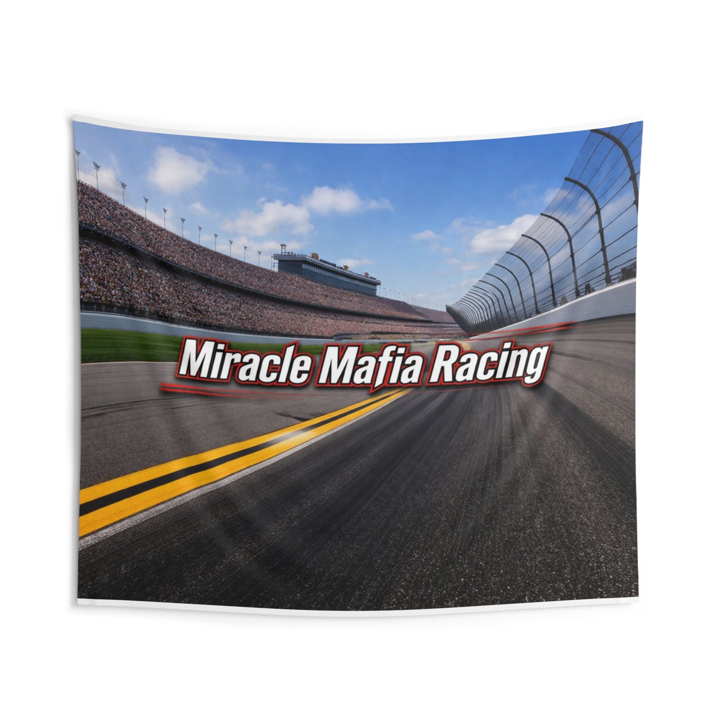 Miracle Mafia Racing Indoor Wall Tapestry