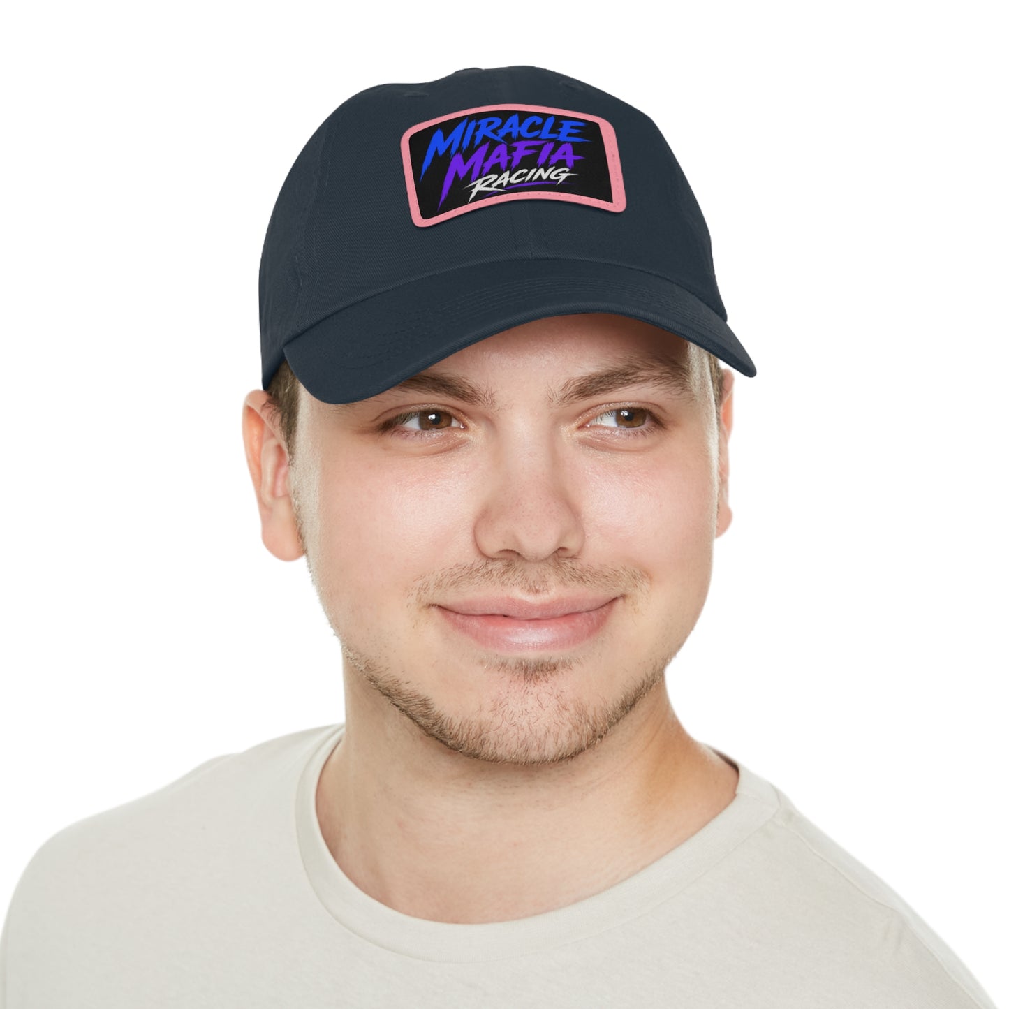 Miracle Mafia Racing Leather Patch Hat