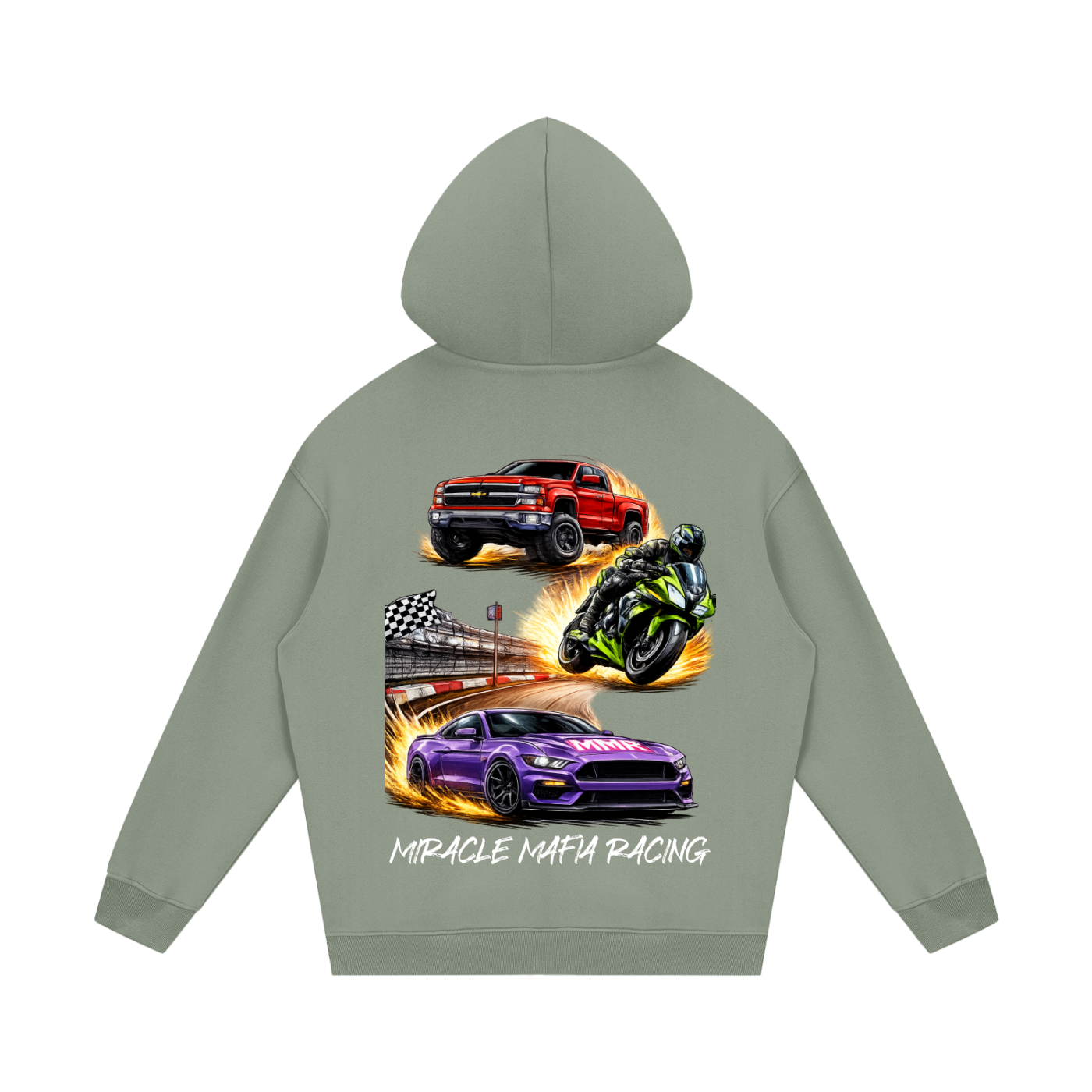 Streetwear Unisex Fleece Hoodie