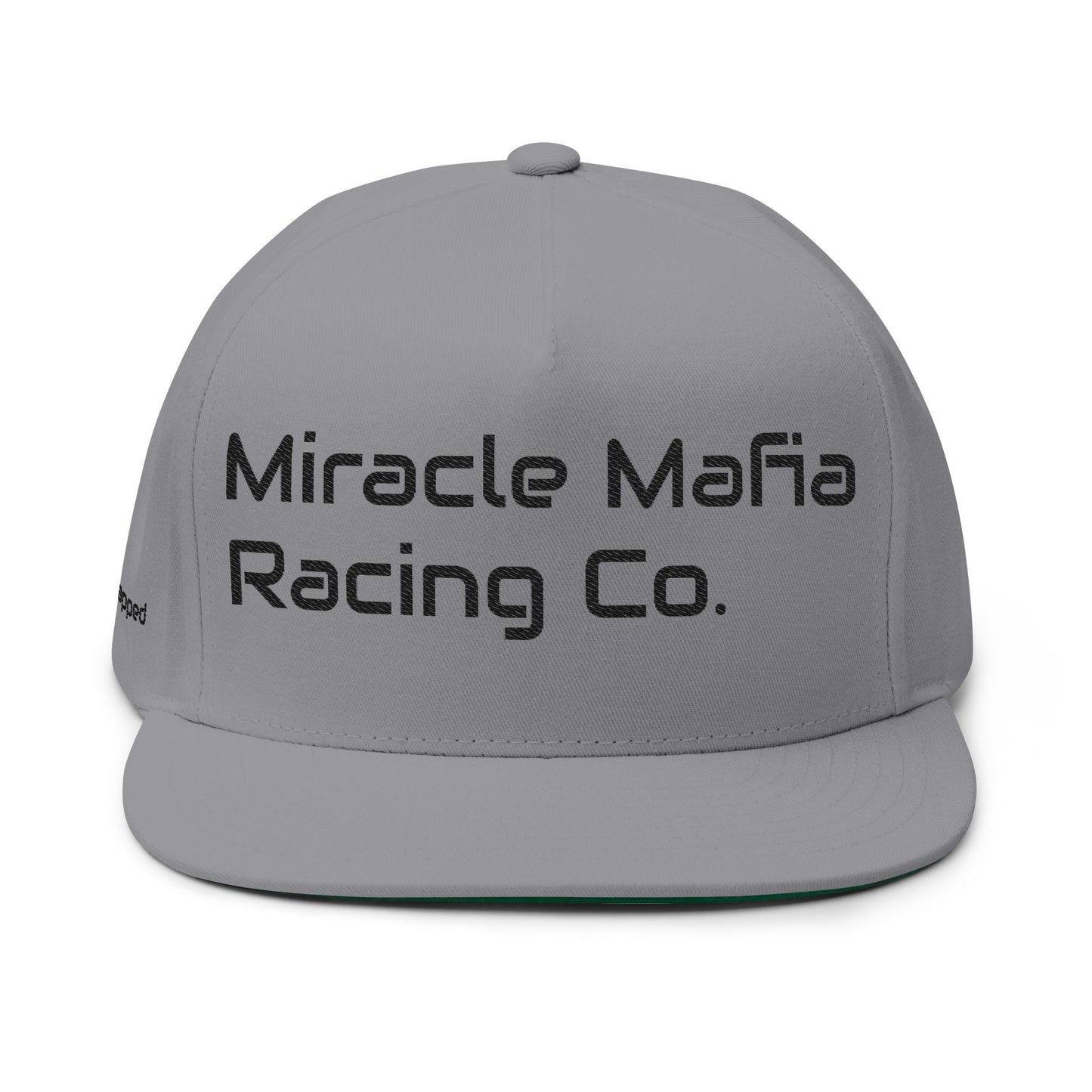 Miracle Mafia Racing Co Embroidered Flat Bill Cap