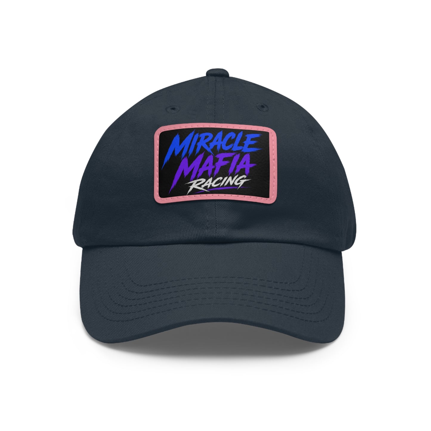 Miracle Mafia Racing Leather Patch Hat