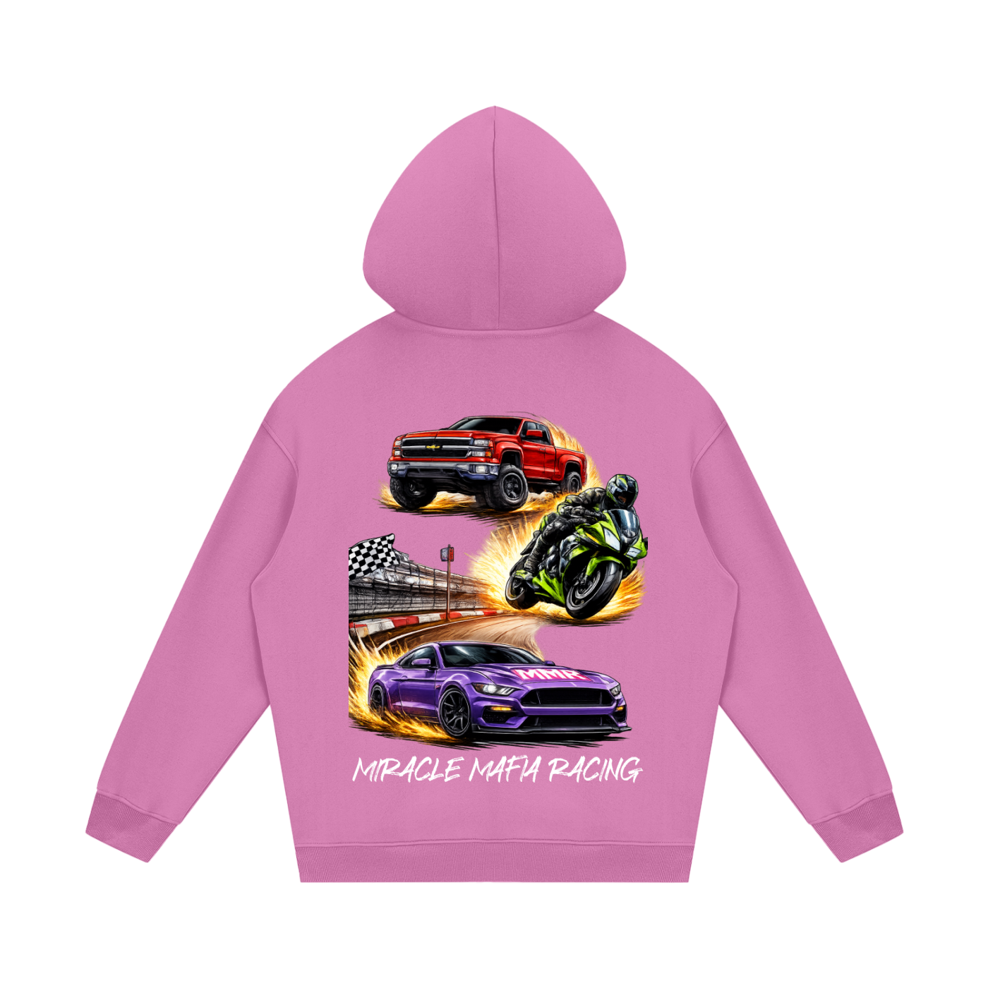 Streetwear Unisex Fleece Hoodie