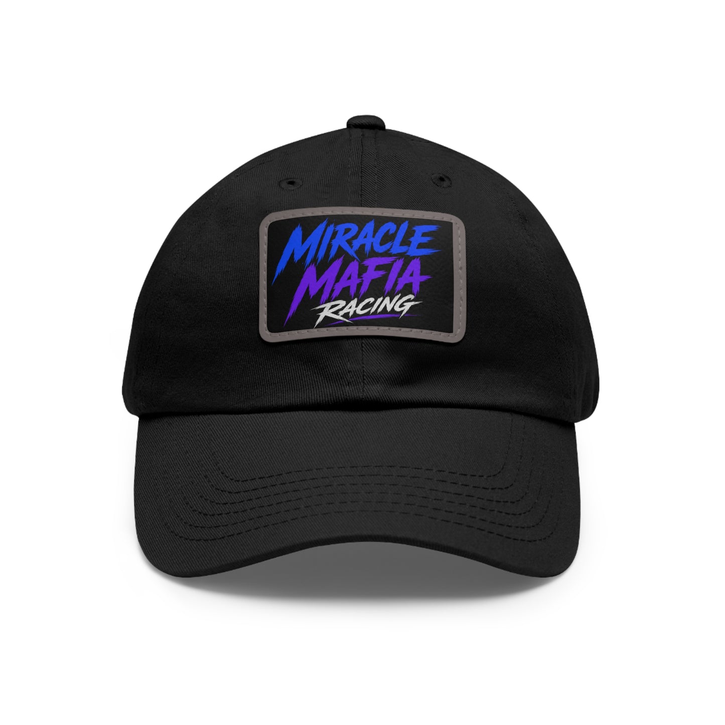 Miracle Mafia Racing Leather Patch Hat