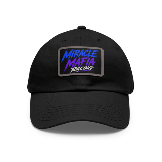 Miracle Mafia Racing Leather Patch Hat