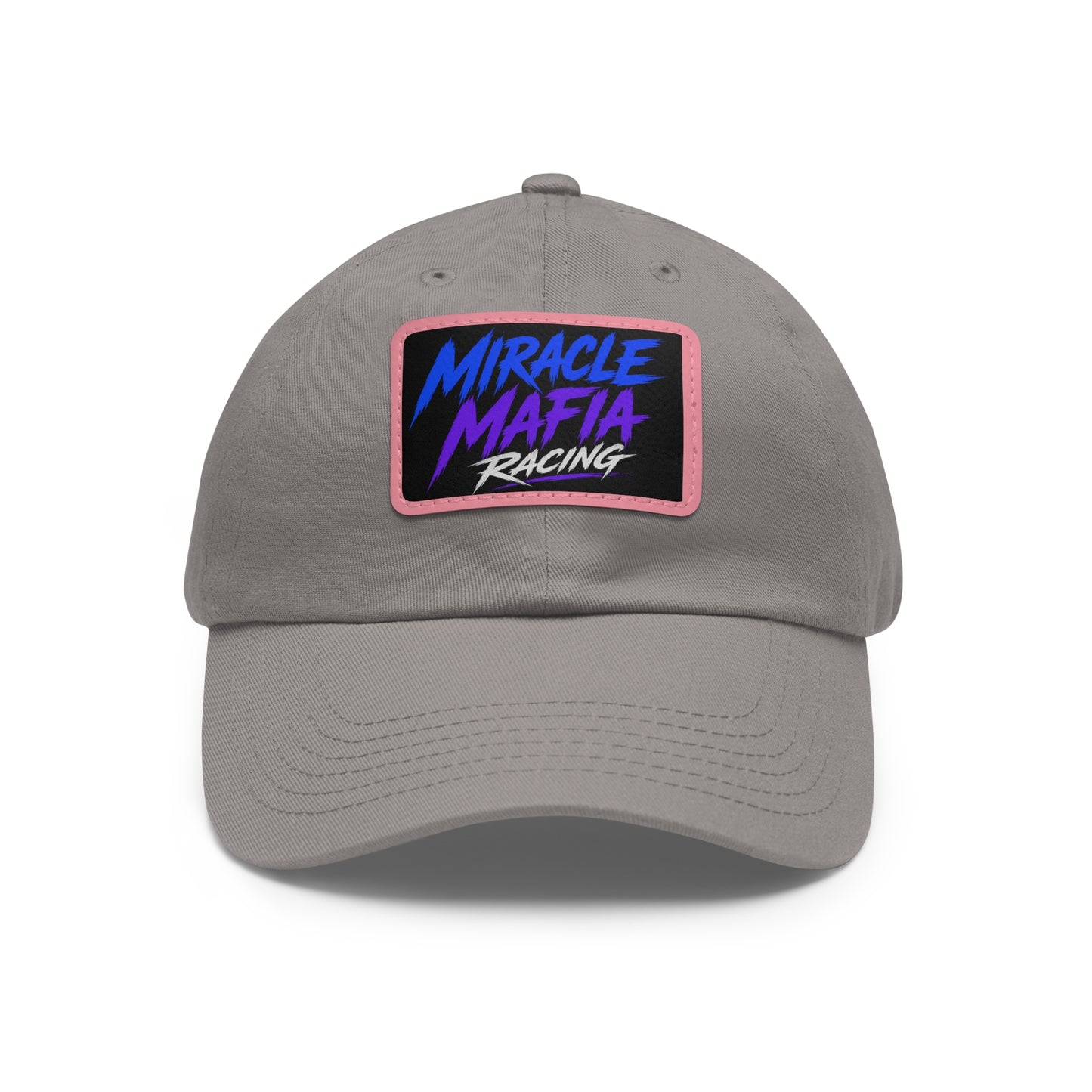 Miracle Mafia Racing Leather Patch Hat