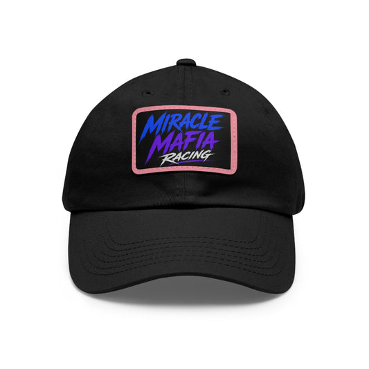 Miracle Mafia Racing Leather Patch Hat