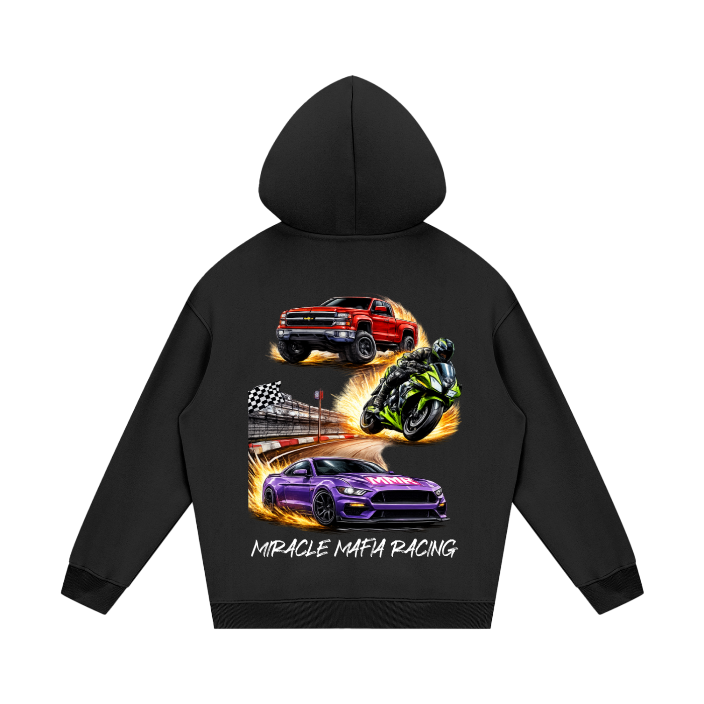 Streetwear Unisex Fleece Hoodie