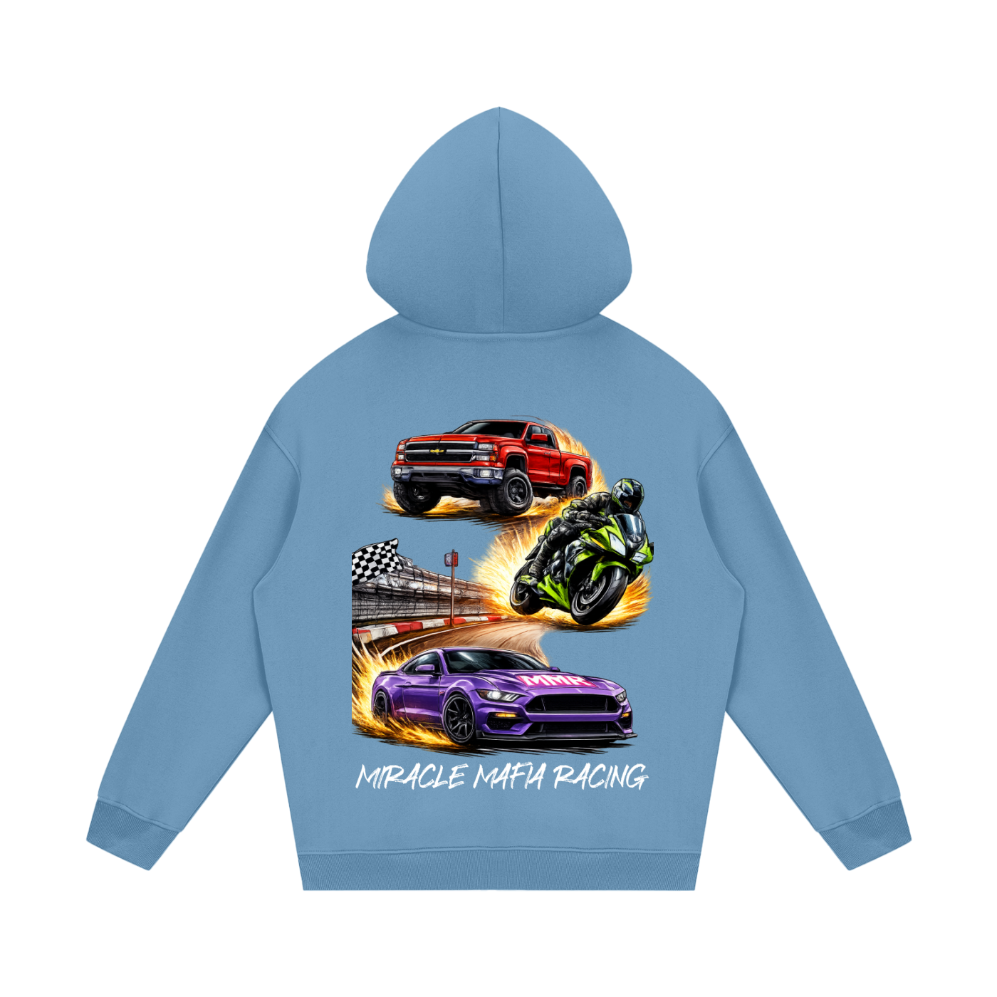 Streetwear Unisex Fleece Hoodie