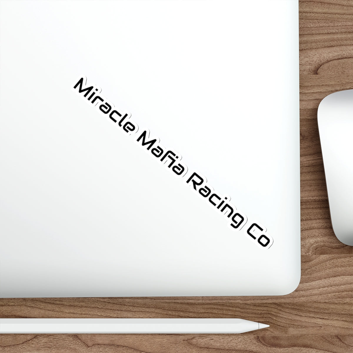 Miracle Mafia Racing Co. Die-Cut Sticker — Sleek Racing Logo Decal