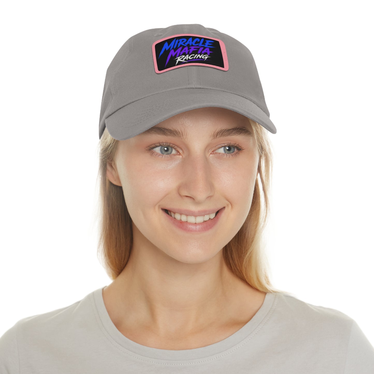 Miracle Mafia Racing Leather Patch Hat